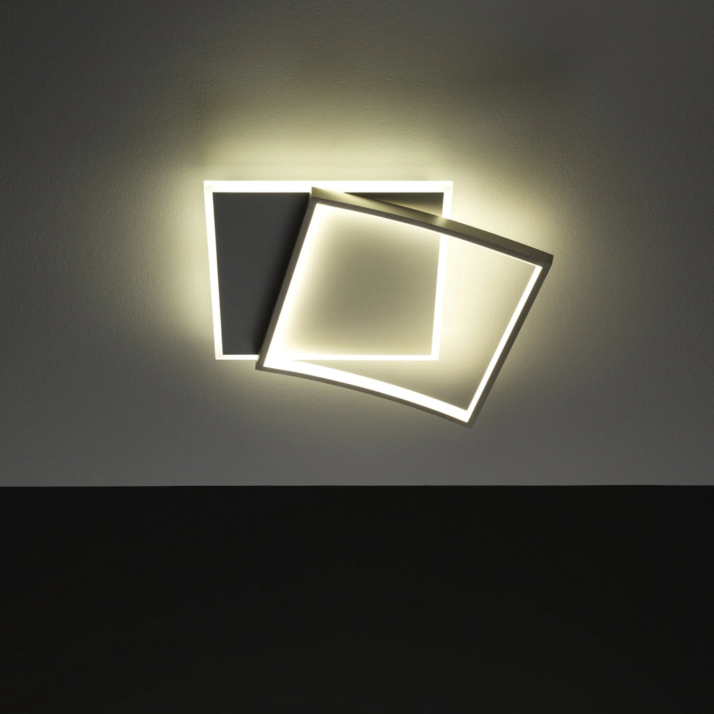 Plafoniera led LUSSIA nichel
