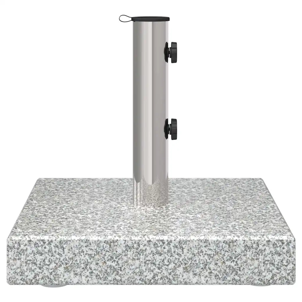 Base per ombrellone-Supporto per ombrellone Grigio 41 x 41 x 37 cm Granito