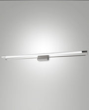 Lampada da Parete Rapallo LED 20W 2240lm 3000K Cromo, Struttura in Metallo e Metacrilato, IP44, Classe 1, Dimensioni 80x8x5cm