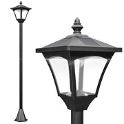 Lanterna Solare LED da Giardino con Picchetto 30 Lumen ¨C Xylo ¨C Nero 120cm