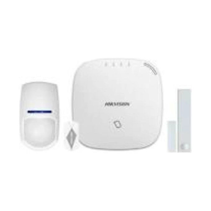 Hikvision DS-PWA32-NGT Kit Sicurezza Domestica Intelligente GPRS Wi-Fi 868 MHz 32 Ingressi con Sensore PIR Contatto Magnetico Tag MIFARE