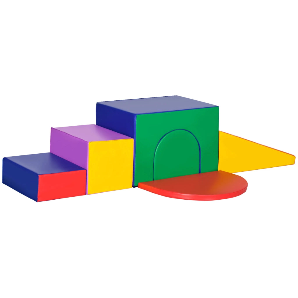 Casetta per Bambini ¨C Minimal ¨C Multicolore in PU e EPE, 170x130x40 cm