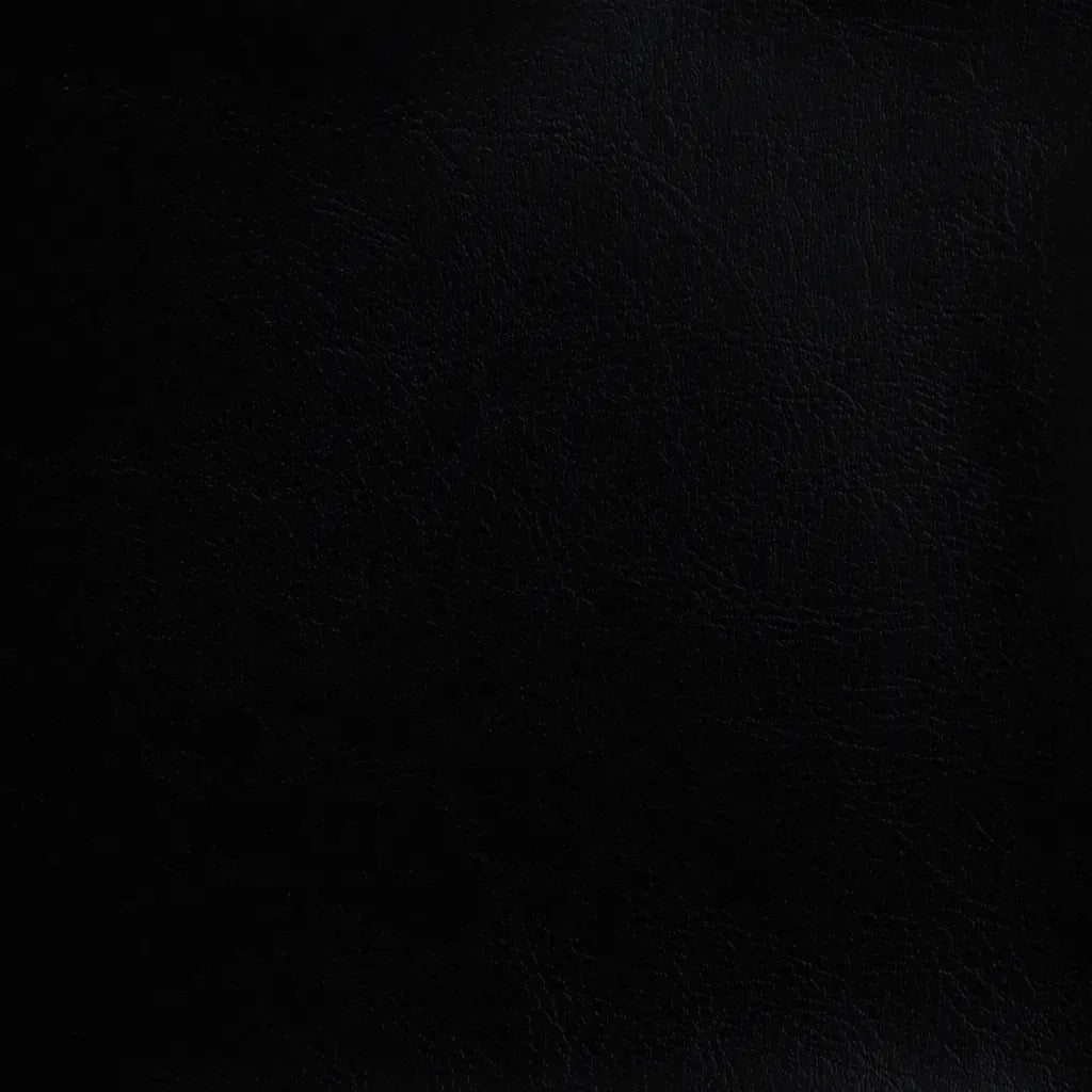 Poltrona Cabriolet e Poggiapiedi Nera Similpelle 356491