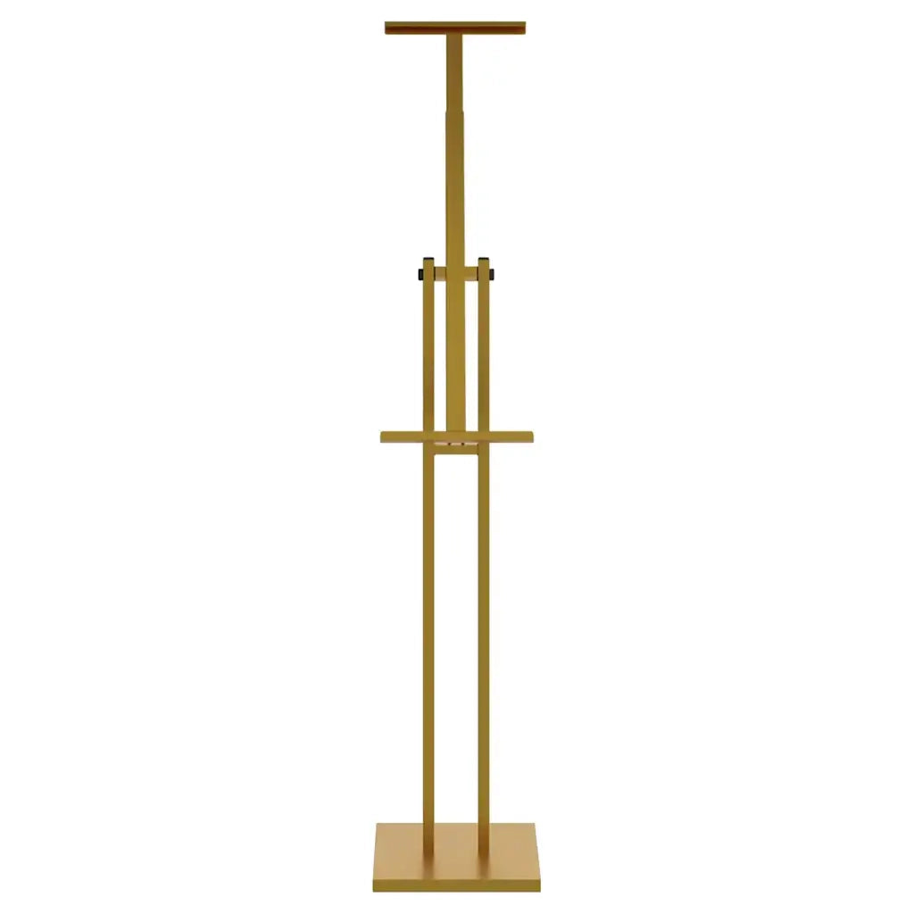Espositori per Fiere Oro 26,5 x 26,5 x 150 cm Acciaio 42021454