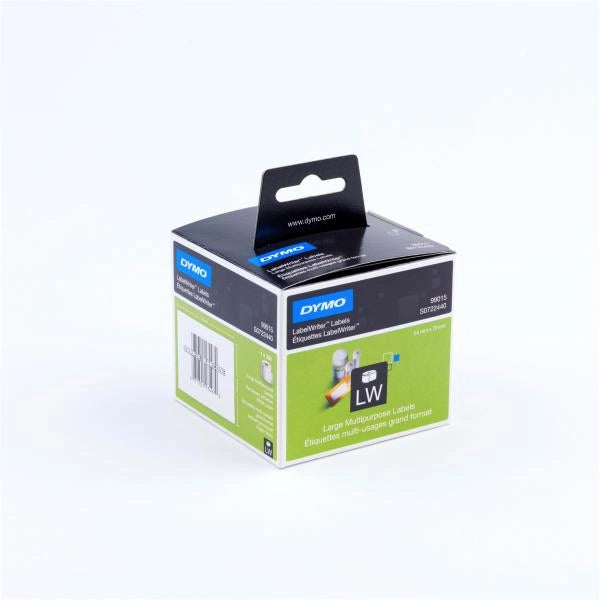 Dymo lw etichette multiuso originali | 54 mm x 70 mm | 12 rotoli da 220 etichette facilmente staccabili | autoadesive | per etichettatrici labelwriter - S0722440A