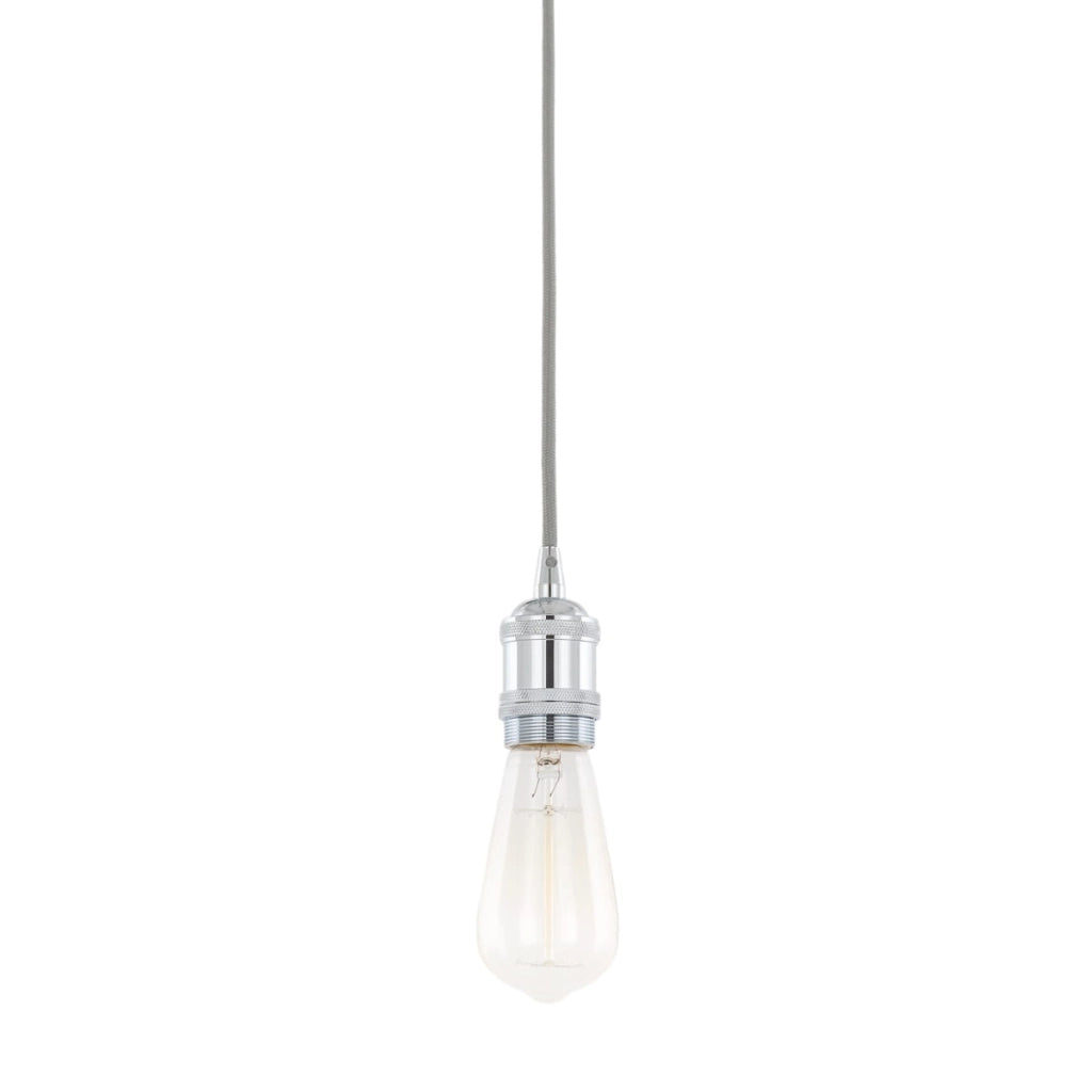 Italux Classo DS-M-034 lampada sospensione cromo E27 Ø10