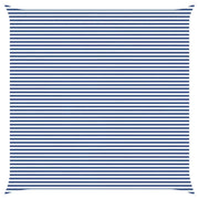 Vela Parasole | Telo Ombra | Vela da ombra solare Blu e Bianco 7 x 7 m