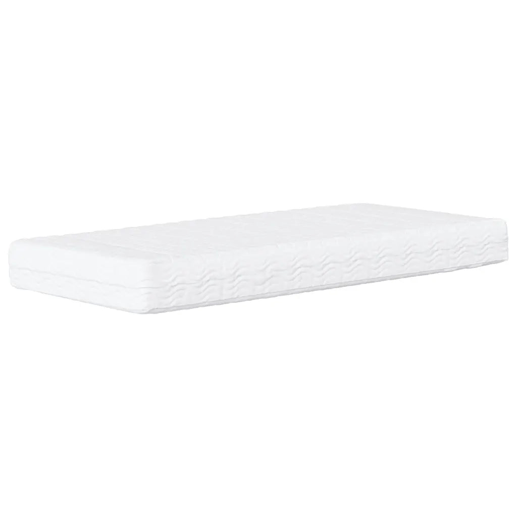 Divano Letto con Materasso-Sofa Letto-Daybed Grigio Scuro 80x200 cm in Velluto 202801
