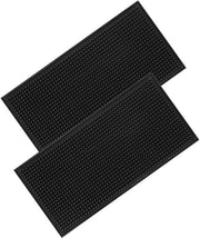 Antislip mat di gomma, afdruipmat per caffè, bar, cucina, ristorante e bancone, 2 pezzi