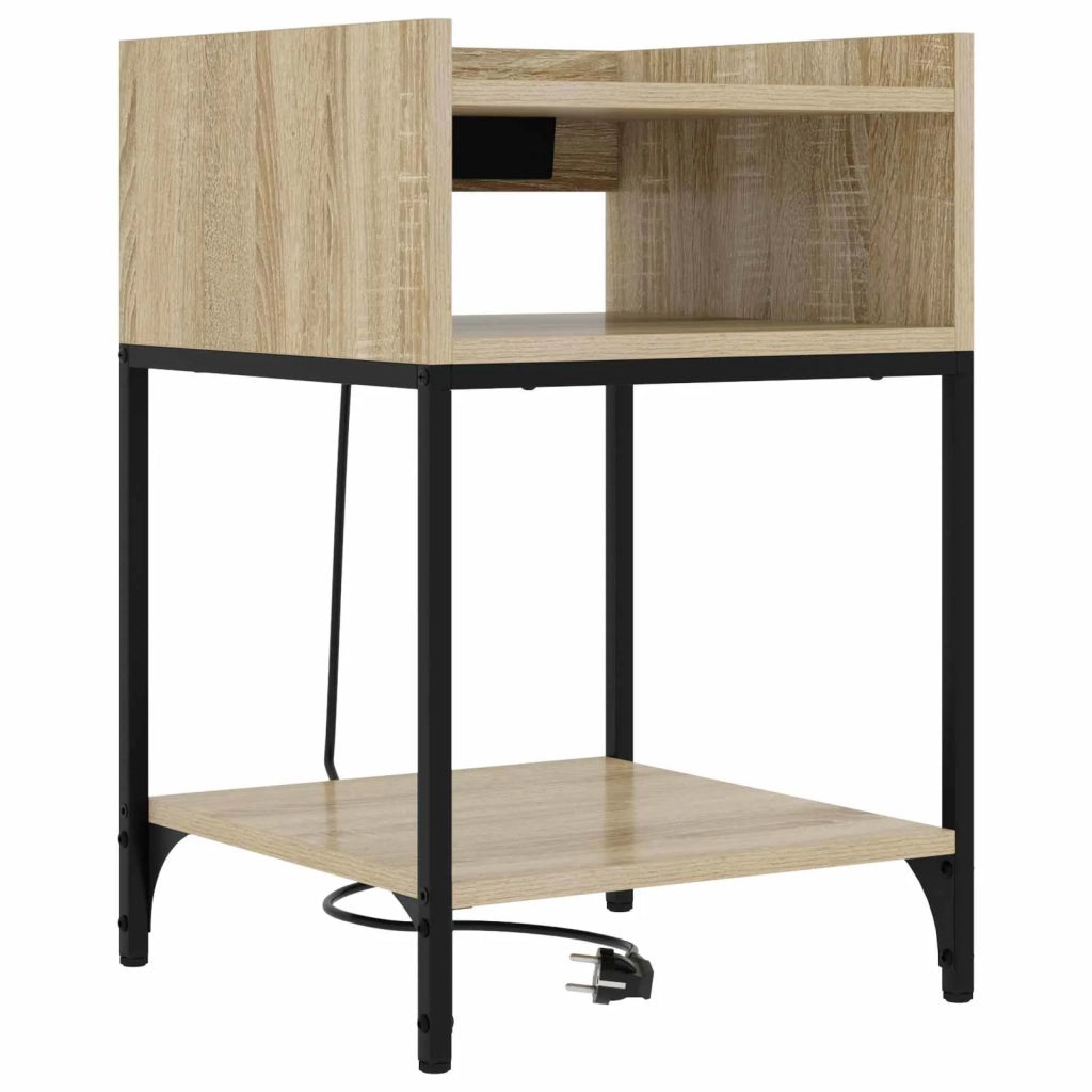 Armadio da Notte 2 pcs Rovere Sonoma 40 x 40 x 61 cm 859473
