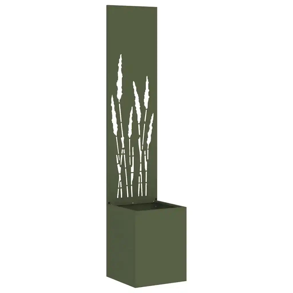 Schermo per privacy in giardino Oliver verde 32 x 150 cm 876395