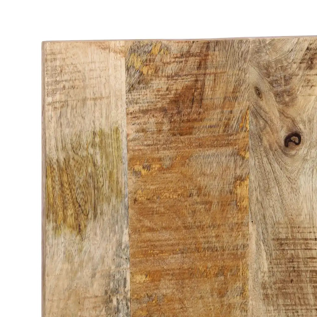 Testiera 180 cm in Legno Massello di Mango Grezzo 4017509