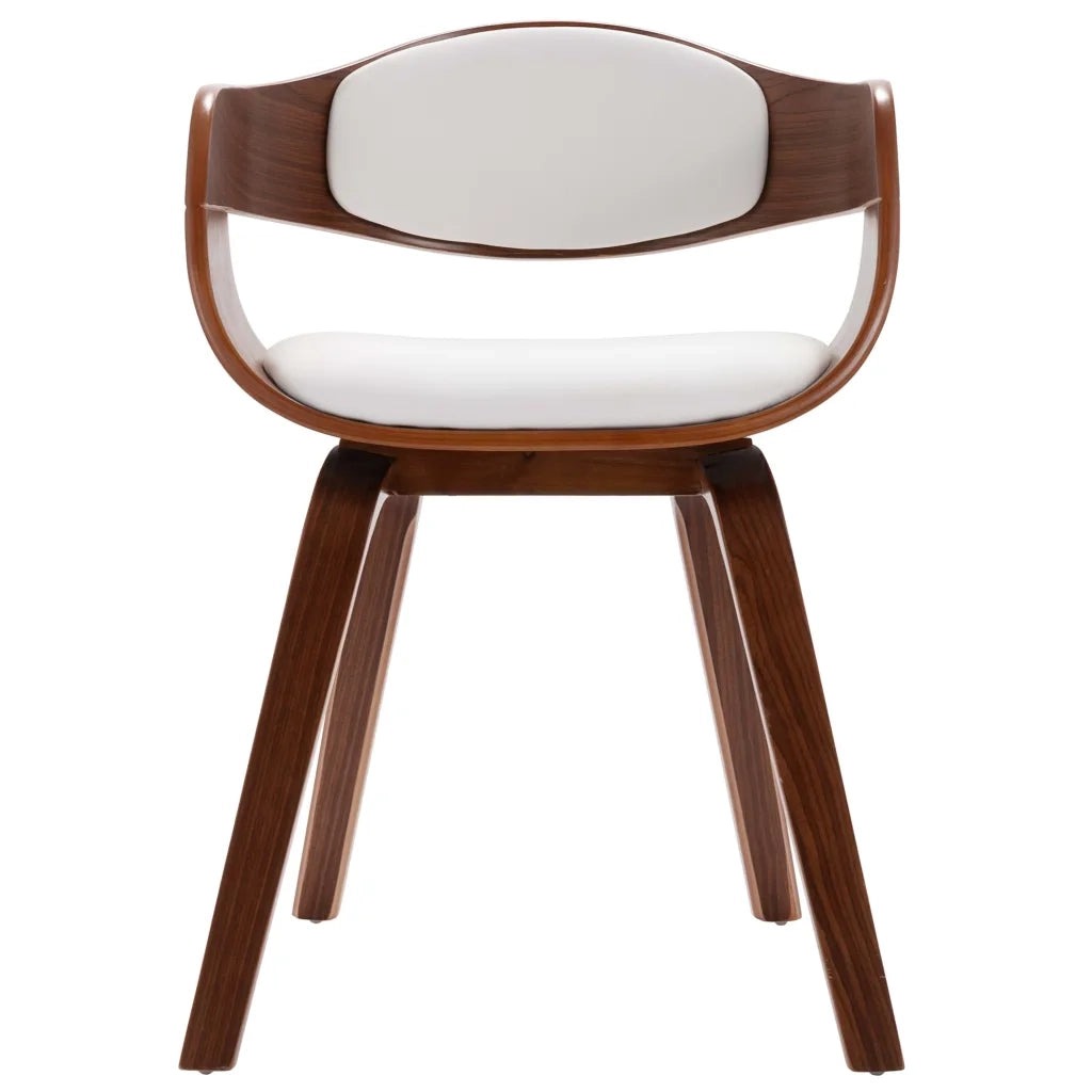 Sedie da Pranzo 4 pz in Legno Piegato e Similpelle 3054814