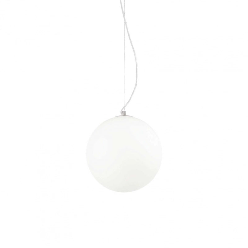 Lampada A Sospensione Mapa Bianco Sp1 D30 Ideal-Lux