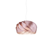 Sospensione Moderna Half Globe Polilux ® Pink Metal E Metallo Cromo 1 Luce E27