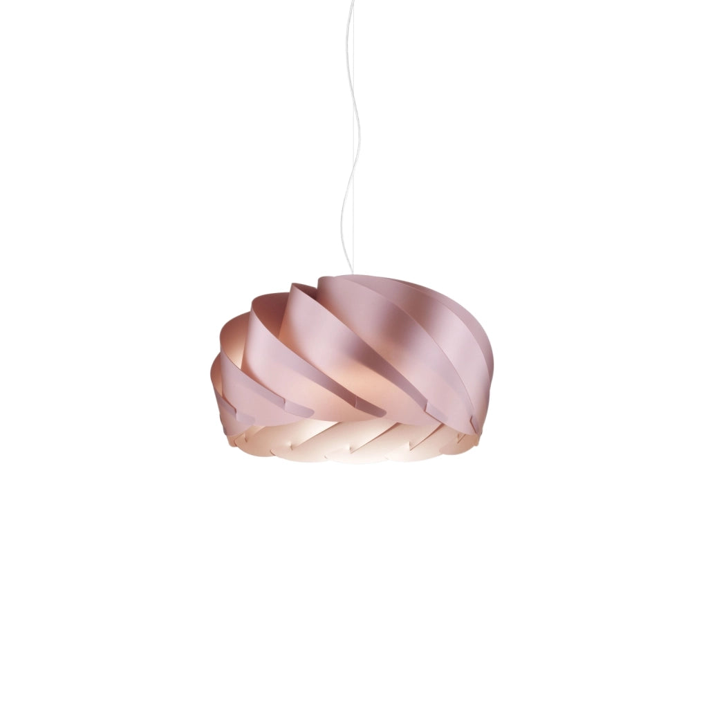 Sospensione Moderna Half Globe Polilux ® Pink Metal E Metallo Cromo 1 Luce E27