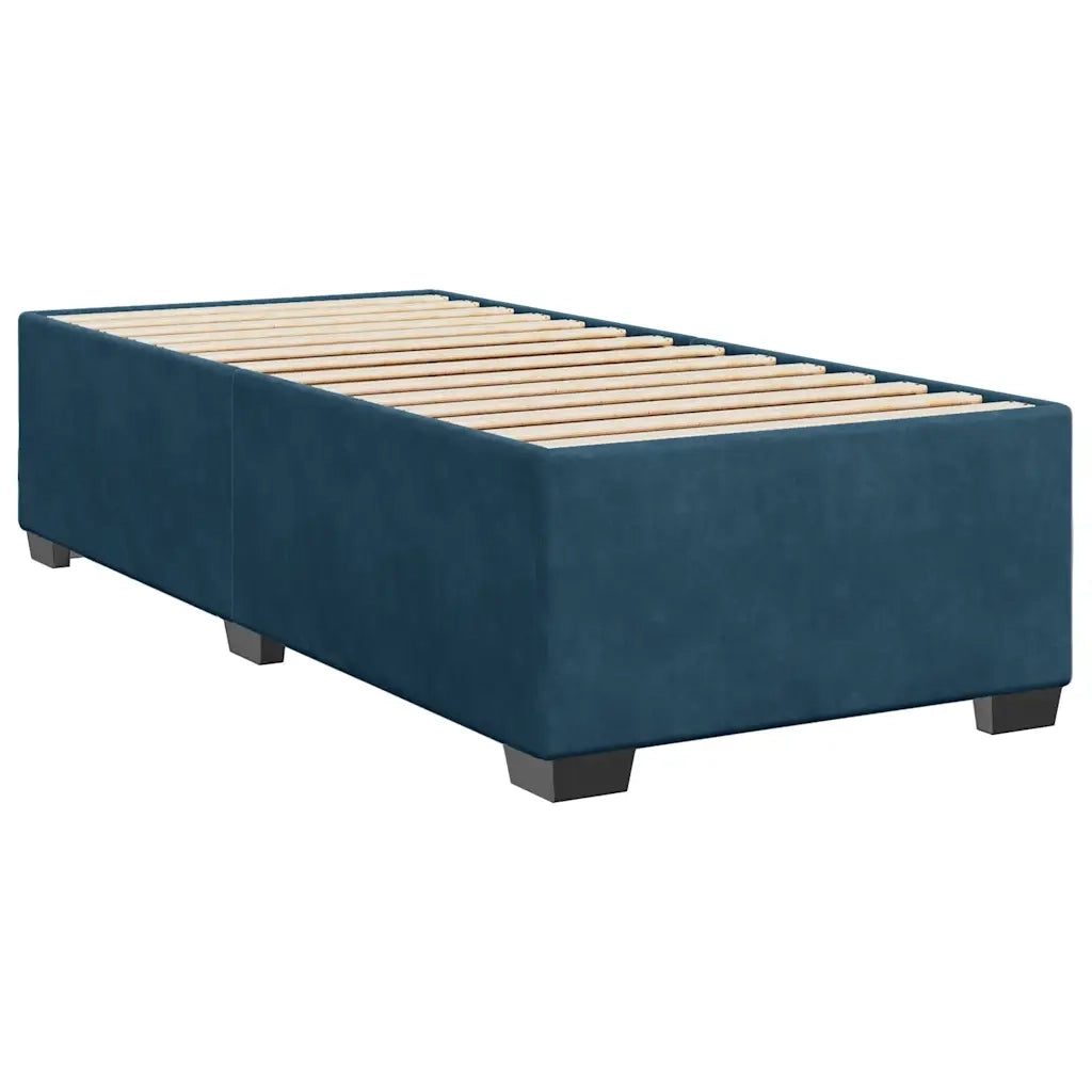 Giroletto Blu 90x200 cm in Velluto