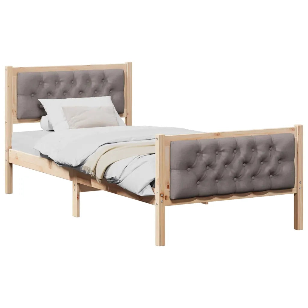 Struttura del letto Talpa 90 x 190 cm Pino massello 878437