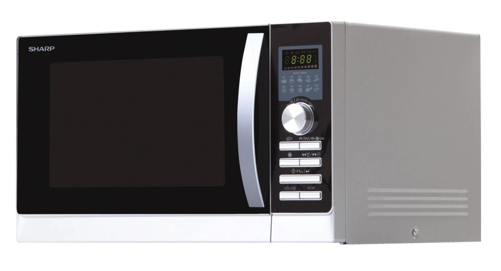 Sharp Home Appliances R843INW Microonde combinato 25 L 900 W Argento