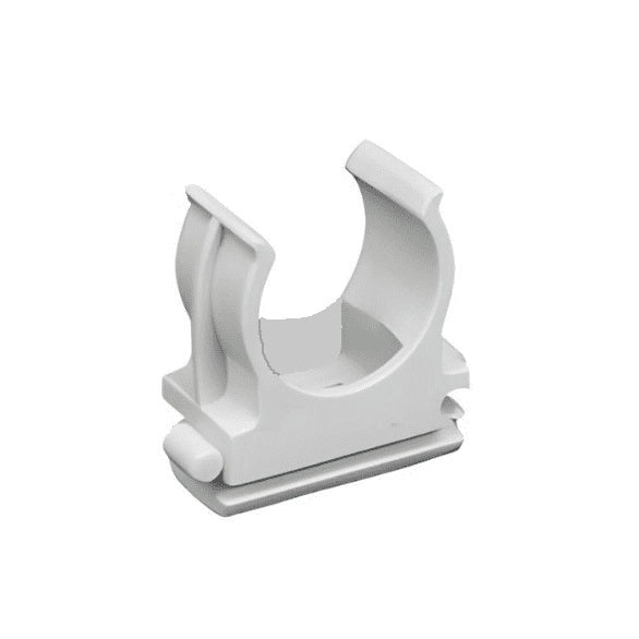 CLIPS FISSATUBO A SCATTO PER TUBI DA 32MM