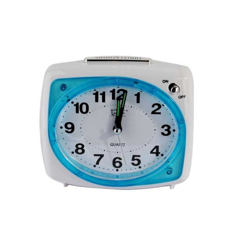 Orologio Sveglia Oval Blu Ladydoc 07145