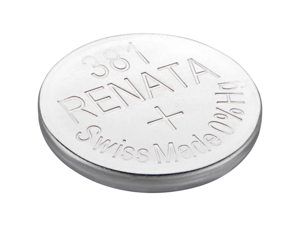 BATTERIA a BOTTONE all'ossido d'argento 381 RENATA