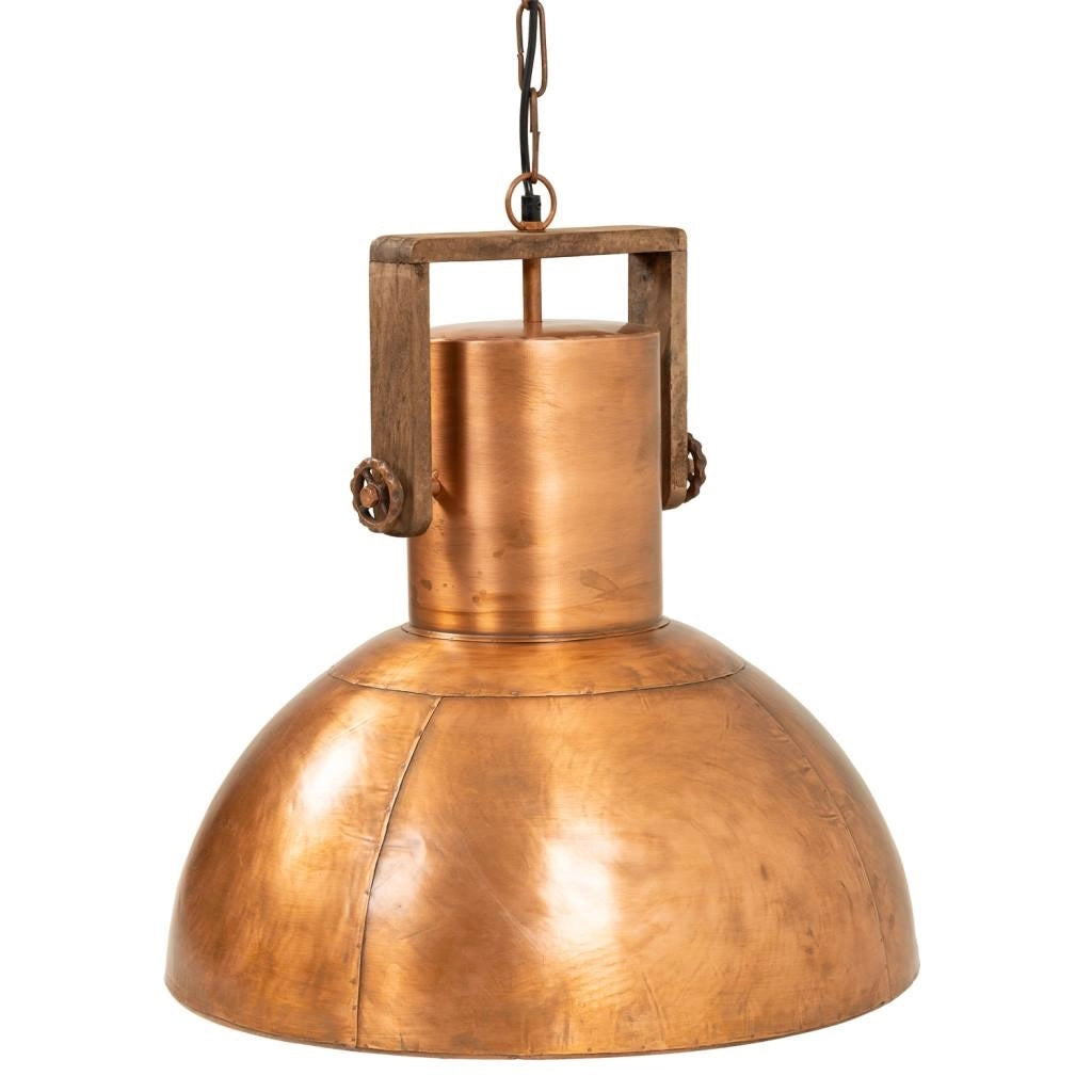 Lampada a sospensione in metallo 39,5x5x152,5 Oro