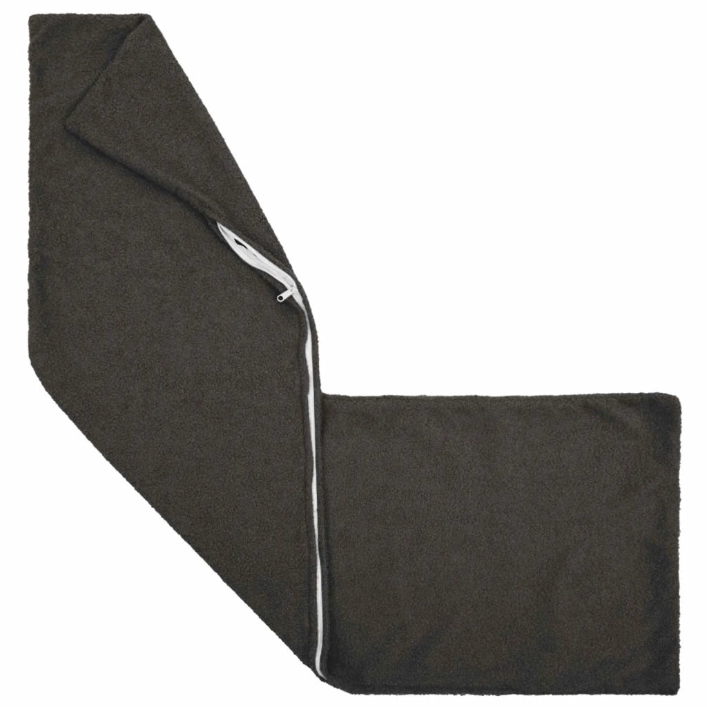 Federa 2 pcs HEERLEN Grigio Scuro 40 x 145 cm Bouclé 908914