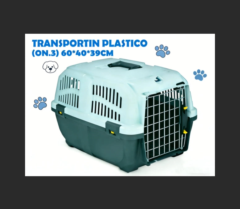 Gabbia da viaggio per cani e gatti ¨C Minimal ¨C Grigio