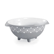 Colapasta Scolapasta Tosca Bianco e Grigio 28 cm Stefanplast