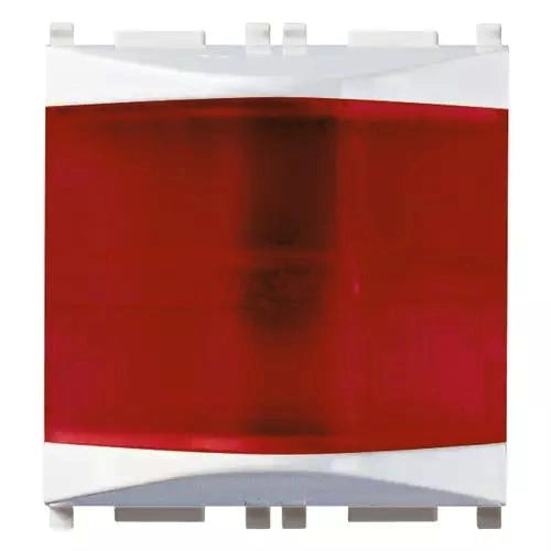 VIMAR PLANA - SPIA PRISMATICA ROSSO BIANCO