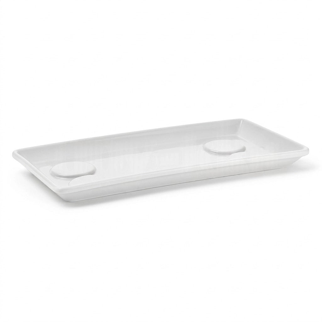 SOTTOFIORIERA 'ANTHEA' 60 cm - Col. Bianco