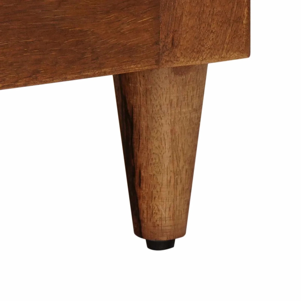 Comodino | Armadio da Notte | Mobiletto da notte con cassetto Marrone 40 x 33 x 46 cm