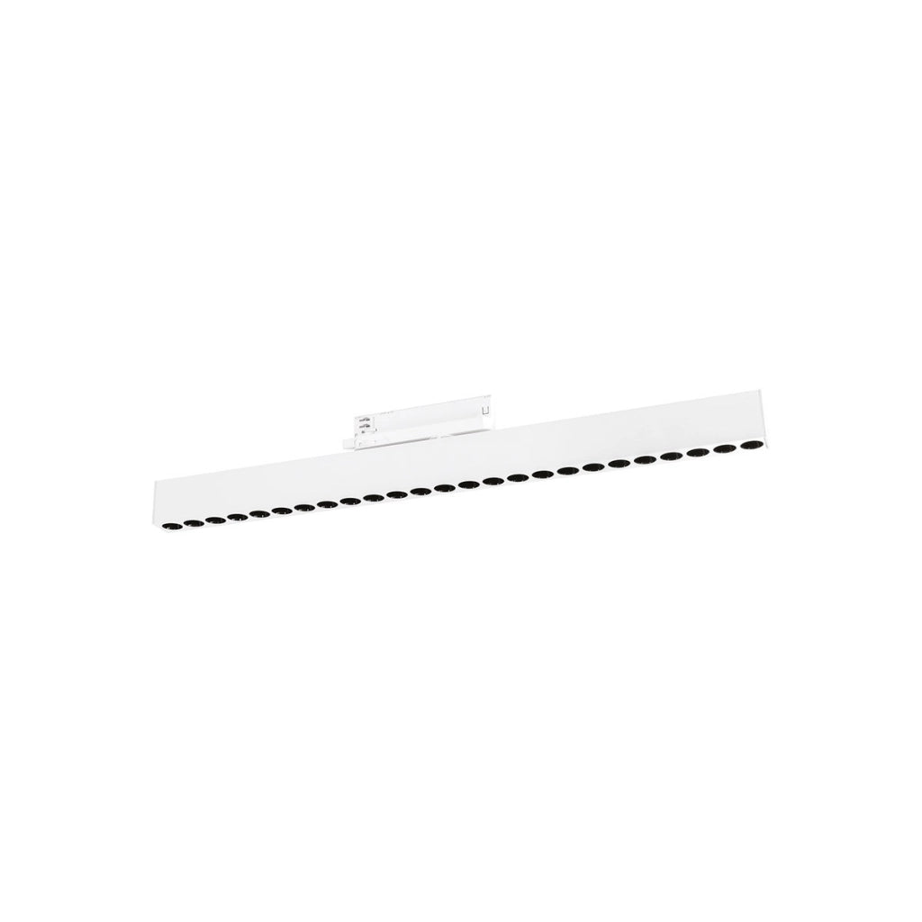 Reglette Antiabbaglio a Binario 48V GFA 24W LED 4000K, Struttura in Alluminio Bianco con Rotazione Regolabile, CRI >90, IP20 - Gealuce