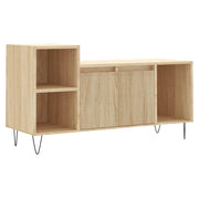 Mobile TV multimediale mensola TV credenza TV sala da pranzo soggiorno camera da letto rovere Sonoma 100 x 35 x 55 cm legno ingegnerizzato marrone 02_0027426
