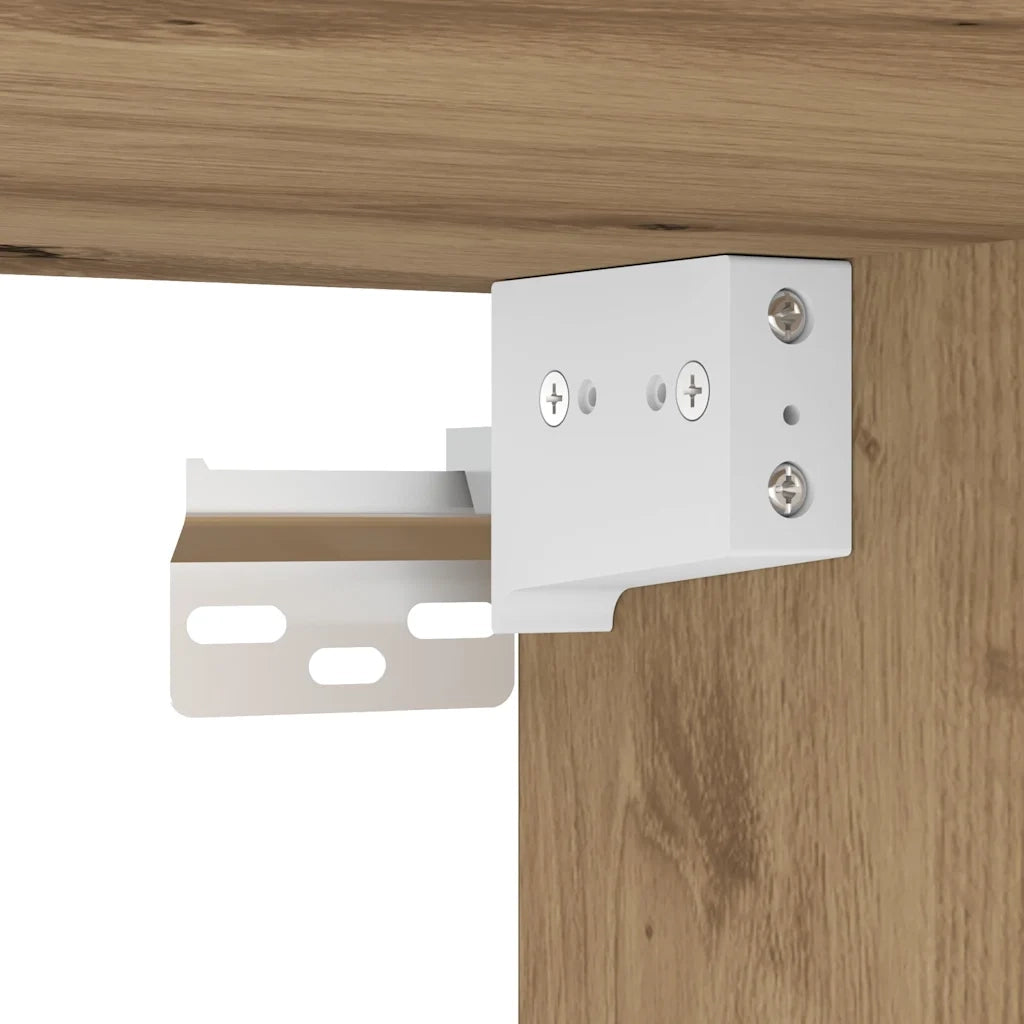 Set di mobili per il Bagno | Armadio da bagno 2 pz Marrone Legno multistrato