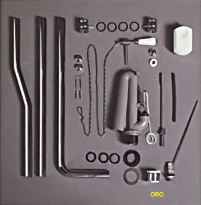 BATTERIA DI SCARICO ESTERNA COMPLETA ORO R01 - SIMAS