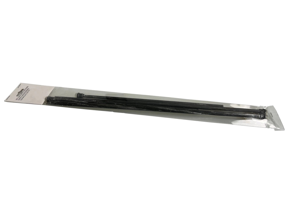 Bacchette Tende A Pressione Bastone Tenda Estensibile Astina Con Molla - 40-60 - Nero-Argento