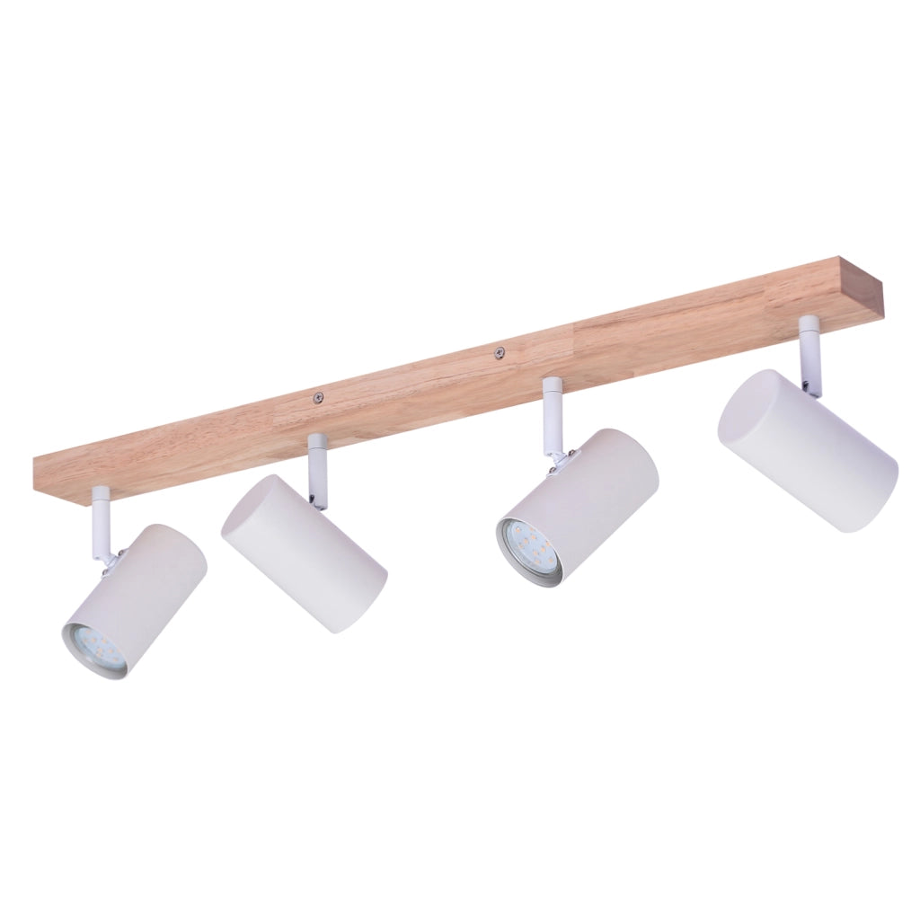 ZMH Faretto da soffitto bianchi 4 fiamme per corridoio camera letto