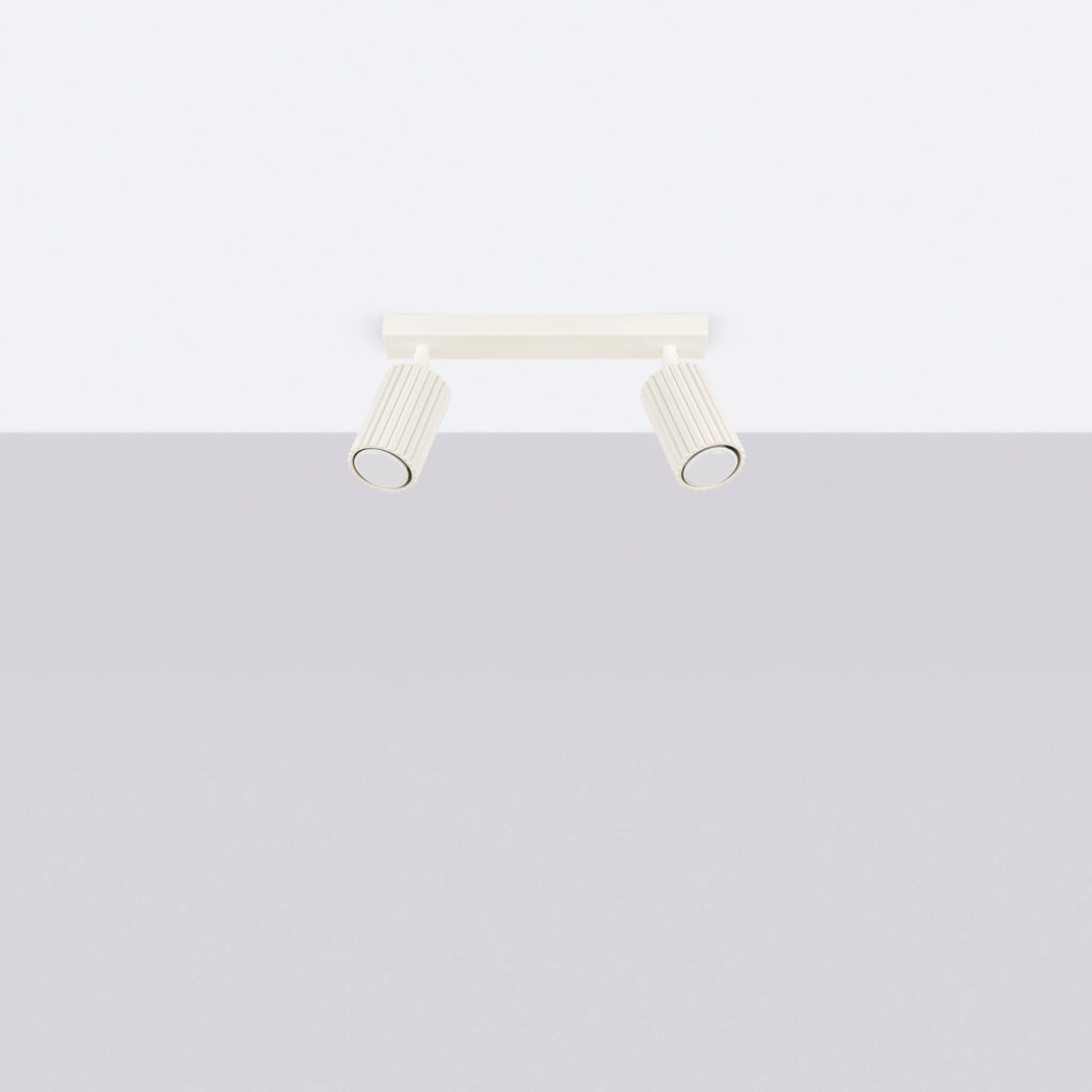 Lampada da soffitto KARBON 2 beige