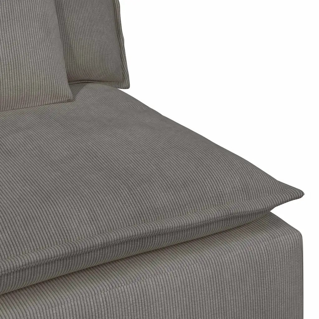 Modulo Terminale Bracciolo Divano Modulare con Cuscini-Sofa Modulare-Divanetto 100 cm 169513