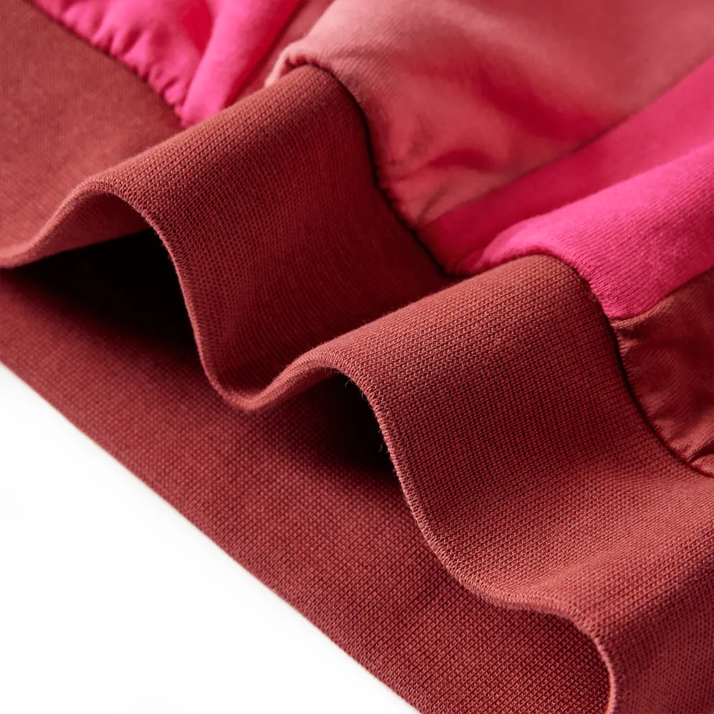 Felpa da Bambino Color Block Rosa e Henn¨¦ 128