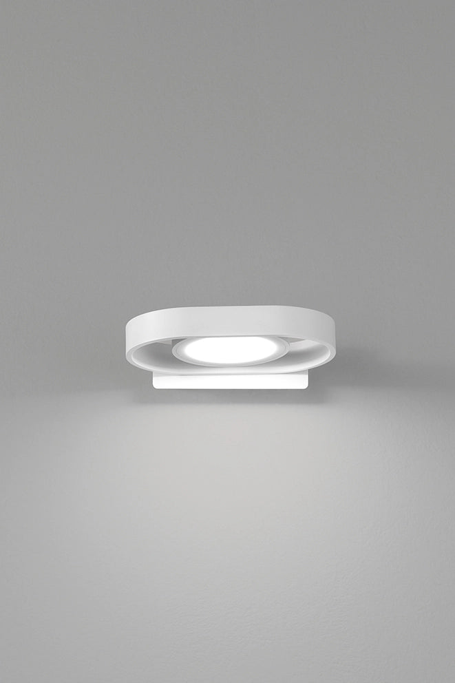 Plafoniera in metallo bianco Belt LED 6W CCT 3000K 4000K 6000K CRI?80 220-240V 480Lm