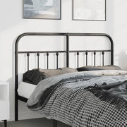 Testiera di Ricambio in Metallo Nero 150 cm 352612