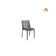 SEDIA IN POLIPROPILENE 'MATRIX ARMCHAIR' grafite