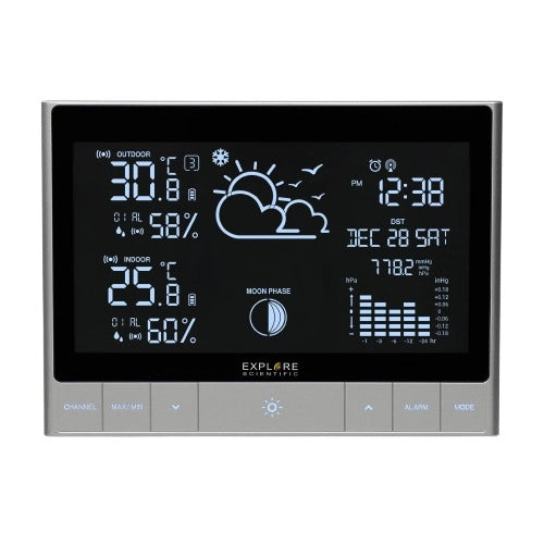 Stazione meteo orizzontale touch EXPLORE SCIENTIFIC WSH5002