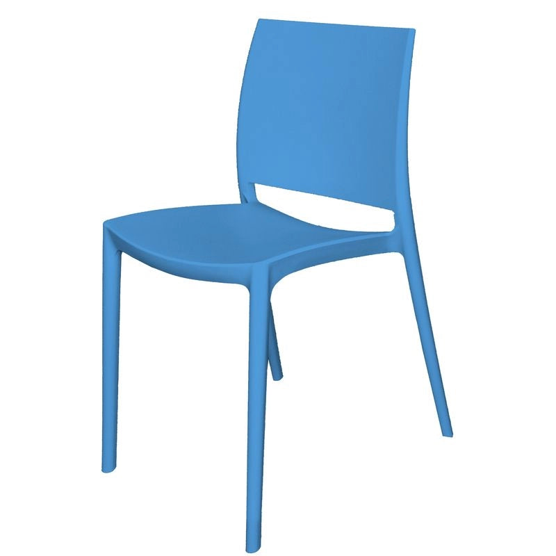 Set 4 sedie classic azzurre