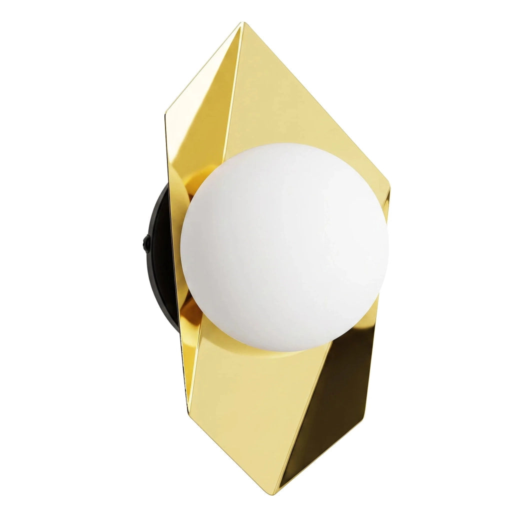 Lampada Da Parete App1411-w Black Gold