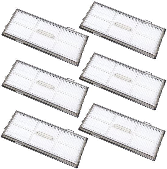 Set di sostituzione filtro HEPA compatibile con Roborock S8/S7 - Materiales di alta qualità ABS - Drenaggio EVA - Pacchetto da 6 - Filtro per aspirapolvere