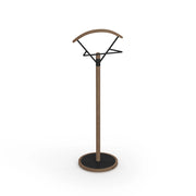 Servomuto Herdasa legno di faggio e metallo, noce-nero 117x42x34cm